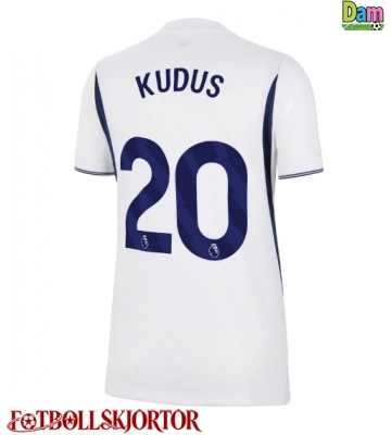 Tottenham Hotspur Mohammed Kudus #20 Hemmatröja Dam 2026-27 Kortärmad